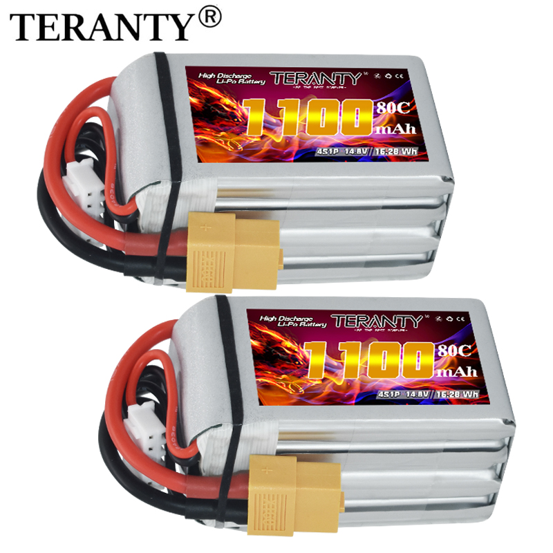 Drone Rc Board - TERANTY 4S 1100mAh 80C/160C Lipo Battery