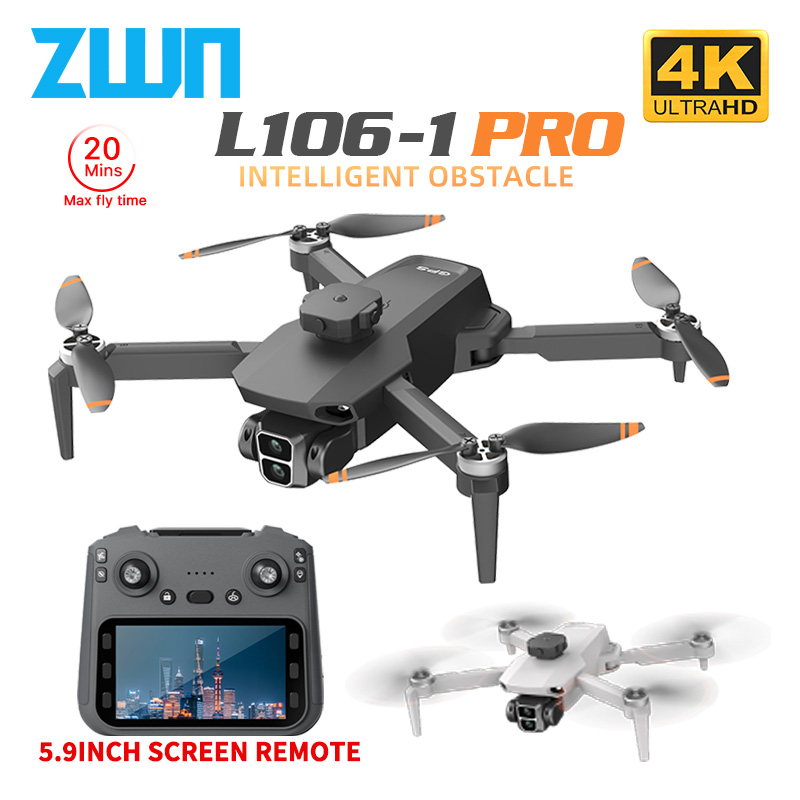 Drone Rc Team City - L106-1PRO GPS Professional Drone With 4K