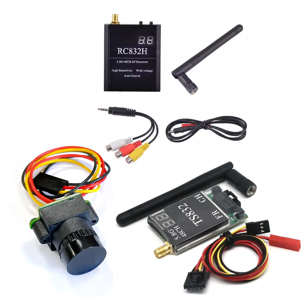 Drone Kf Rc - TS832 Receiver +RC832 +1000TVL camera 48CH