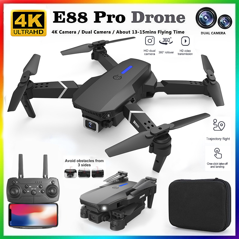 2026 NEW E88 Professional HD 4 - Drone Rc Land ulasan dan harga
