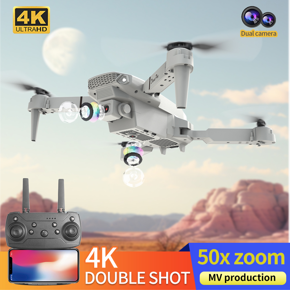 2026 NEW E88 Professional HD 4 - Drone Rc Land ulasan dan harga