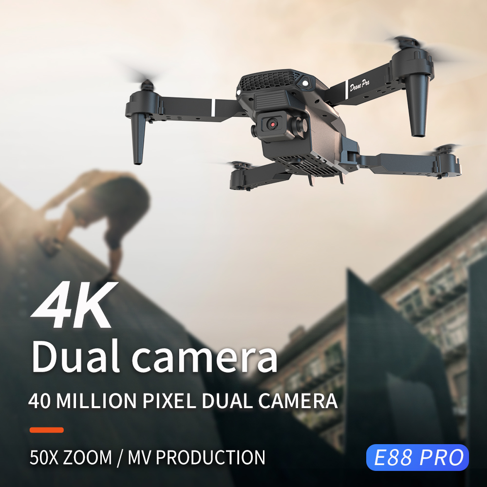 2026 NEW E88 Professional HD 4 - Drone Rc Land ulasan dan harga