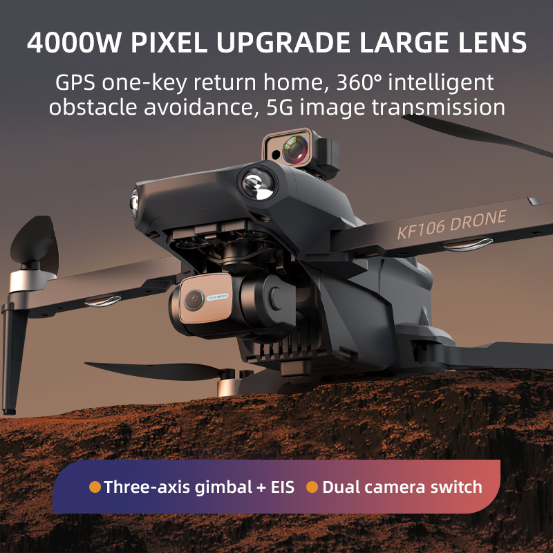 2022 NEW KF106 Max Drone 8K Pr - Drone Rc Team City ulasan dan harga