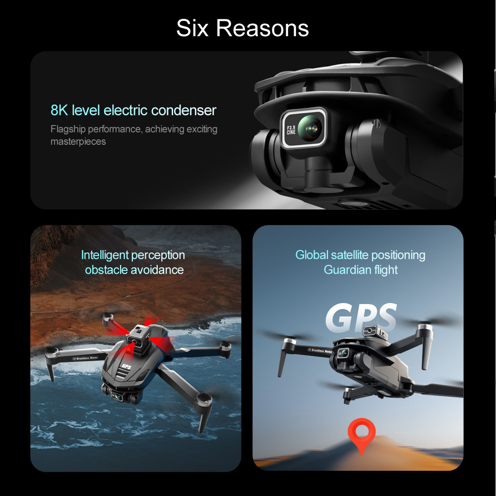 V168 Pro MAX GPS Drone 8K Prof - Drone Rc Team City ulasan dan harga