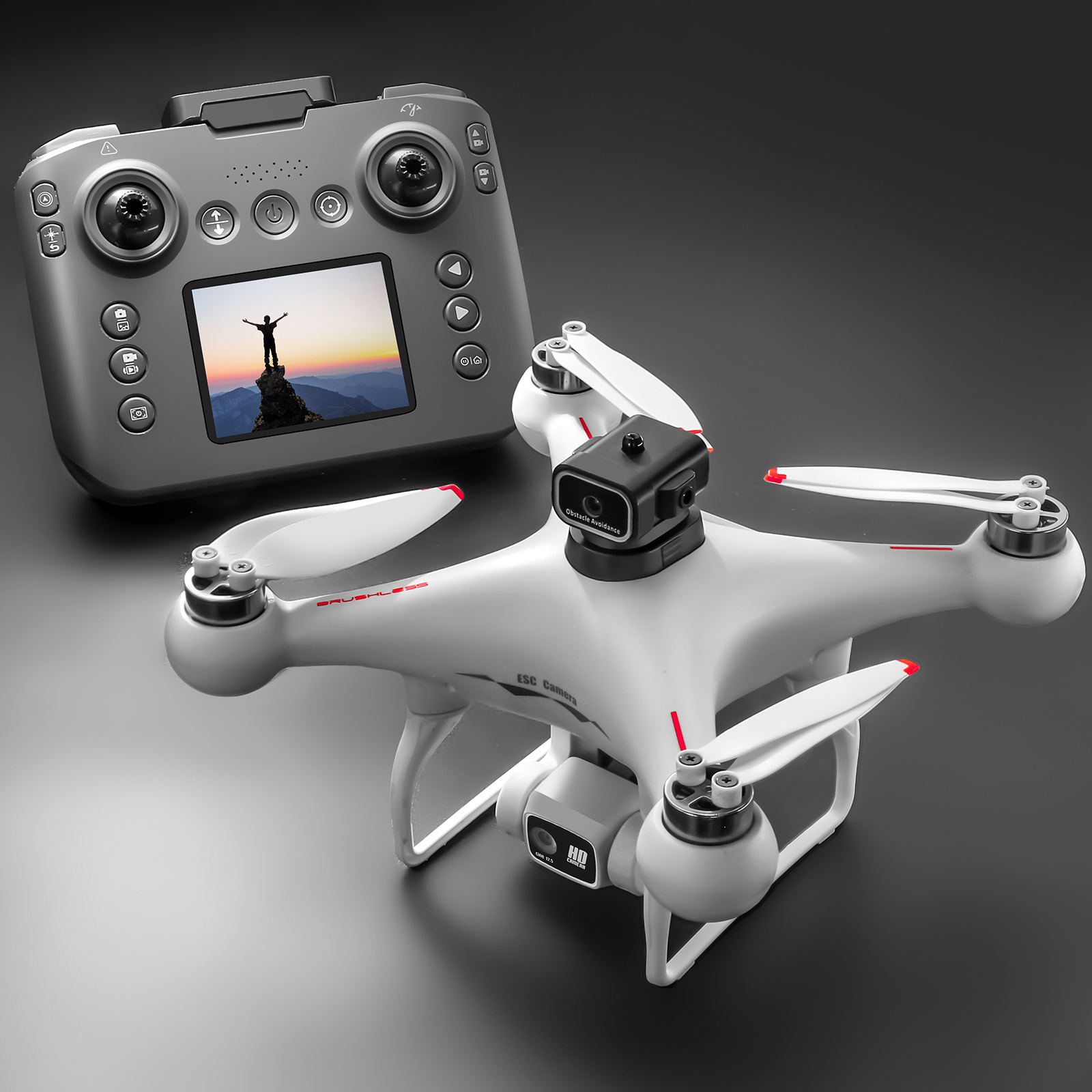 ZNLYRION S116 RC Drone Brushle - Drone Kf Rc ulasan dan harga