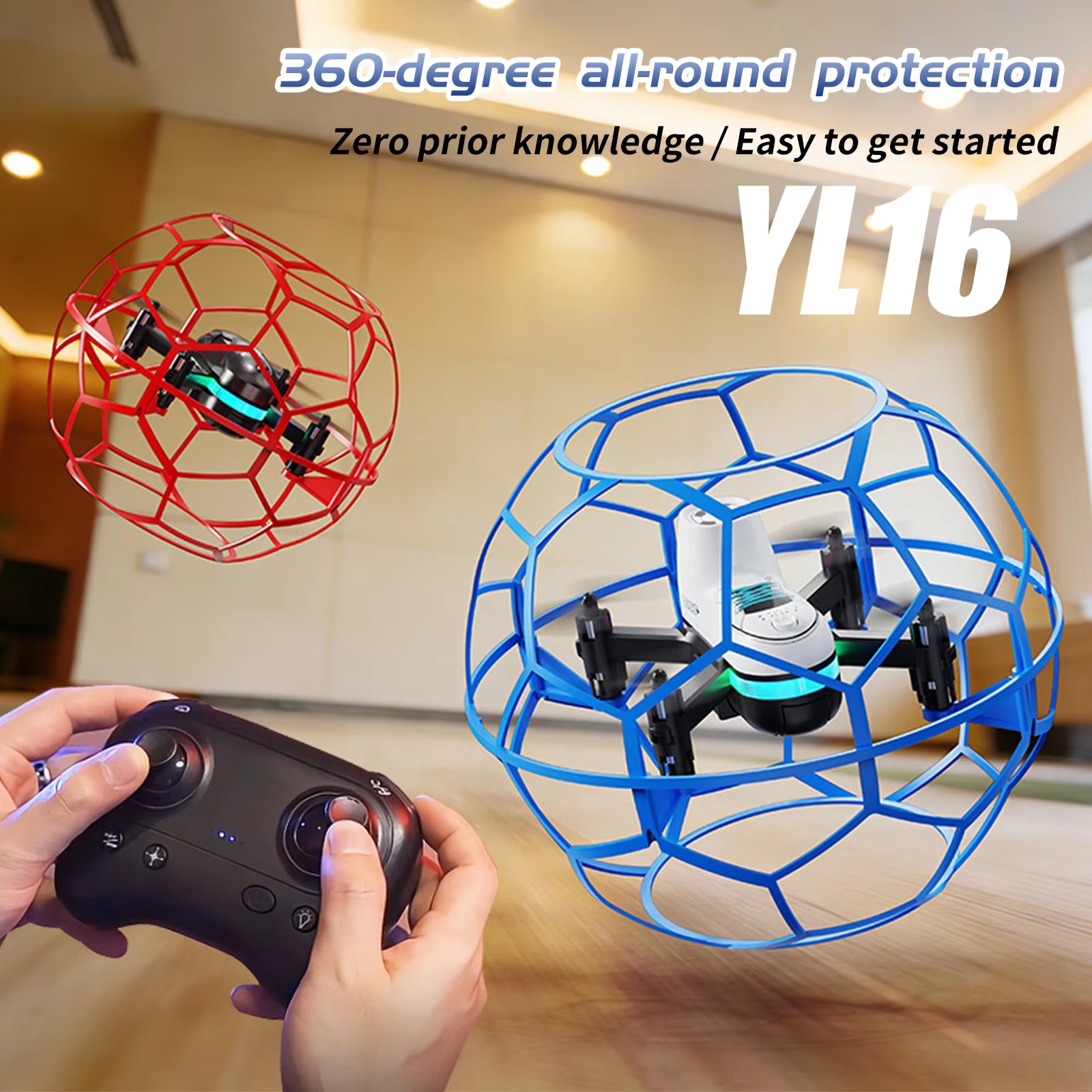 YL16 RC Drone 2.4G 4ch 6-Axis  - Drone Pro Rc Ufo ulasan dan harga