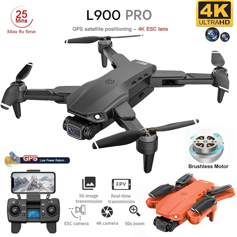 L900 Pro GPS Drone 4K Professi - Drone Rc Team City ulasan dan harga