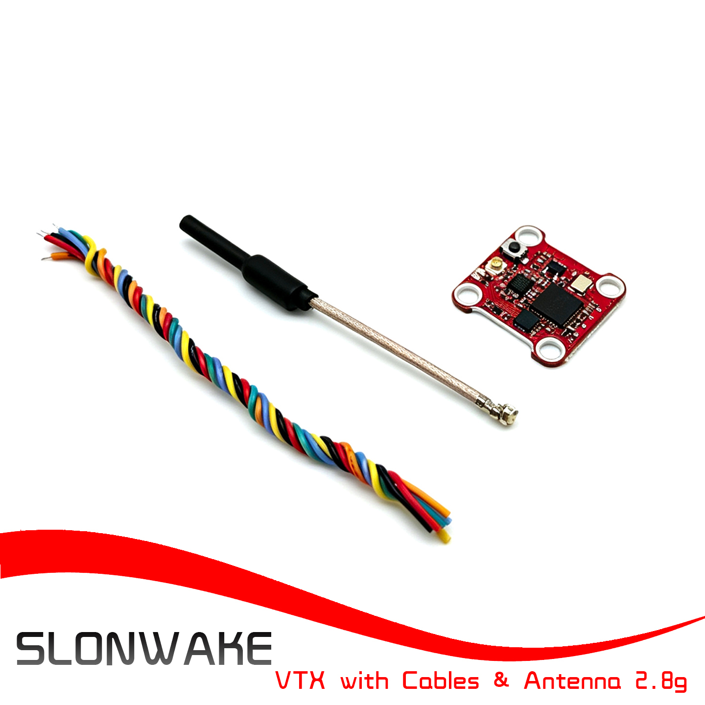 SLONWAKE 5.8G module 400mW VTX - Rc Airplane Drone ulasan dan harga