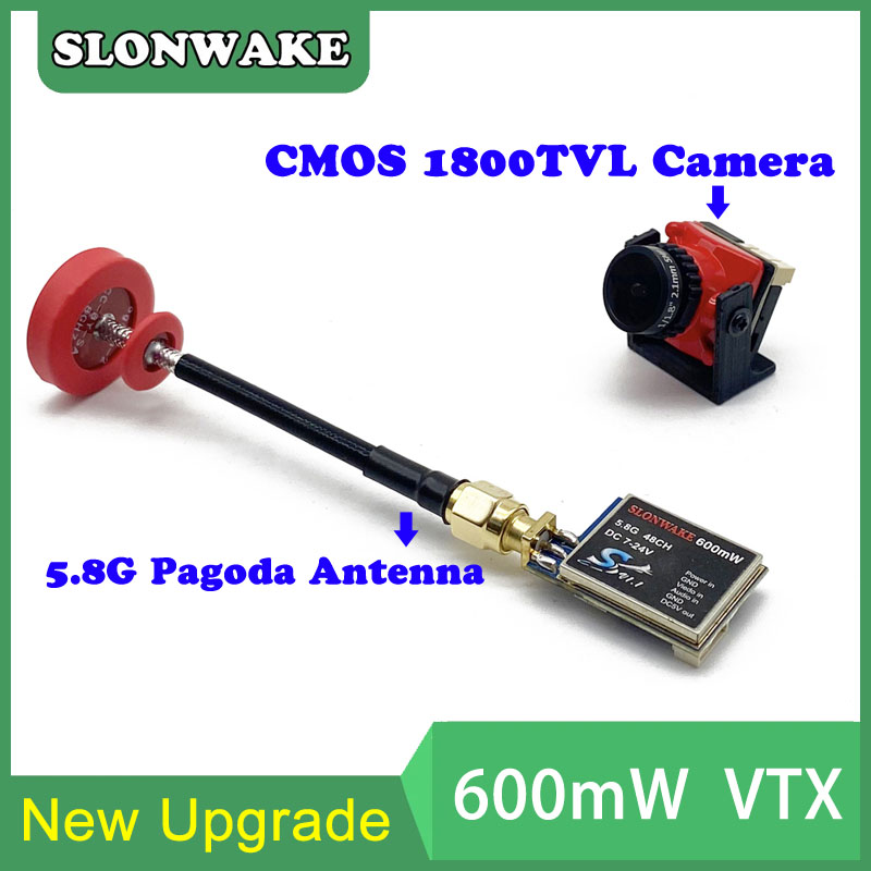 Ready to use 5.8G 48CH 600mW v - Fpv Camera Cmos ulasan dan harga