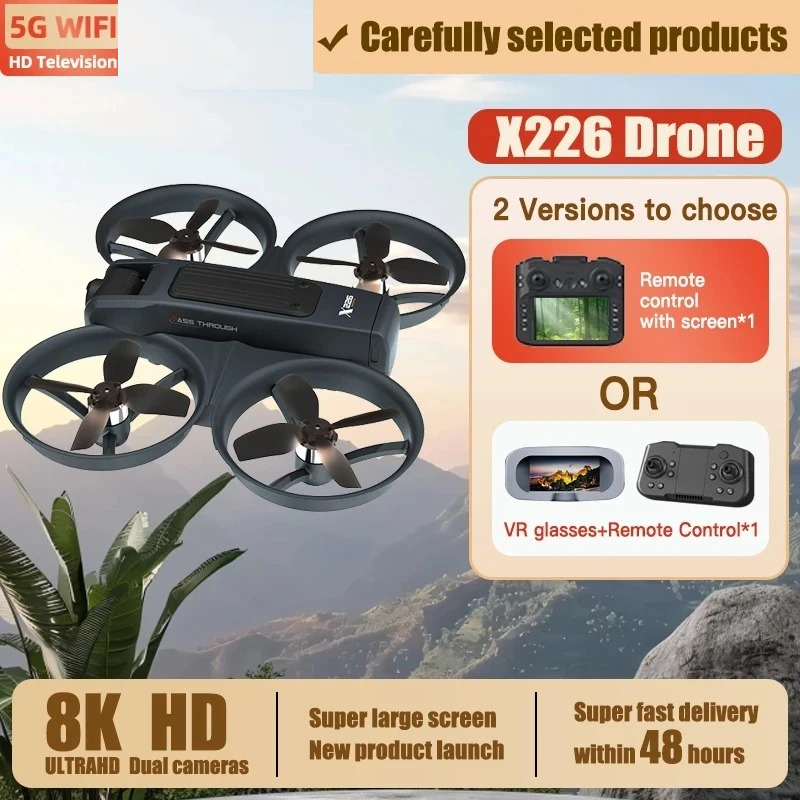 Original X226/VR RC Drone 8K P - Drone Rc X226 ulasan dan harga