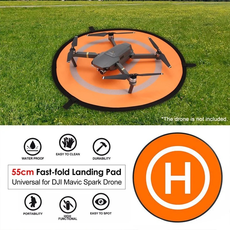 Foldable Landing Pad 55cm for  - Drone Rc Land ulasan dan harga