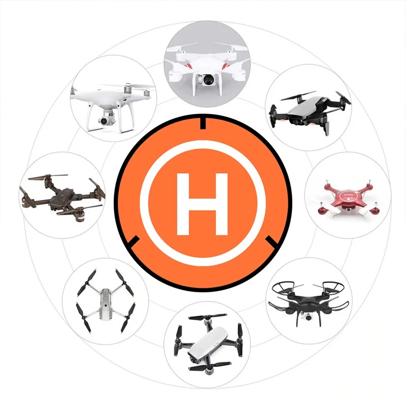 Foldable Landing Pad 55cm for  - Drone Rc Land ulasan dan harga