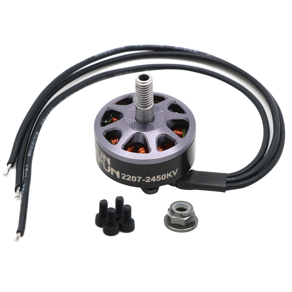 1/4pcs Set Sun Fun 2207 Brushl - Drone Kf Rc ulasan dan harga