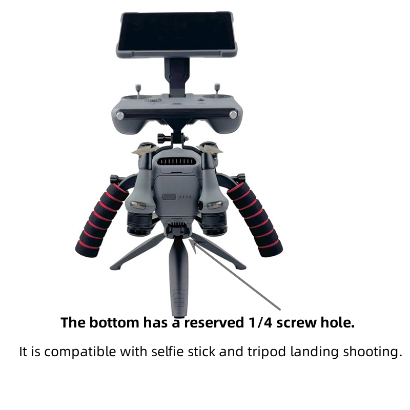 Dual Handheld Holder Handle fo - Drone Rc Land ulasan dan harga