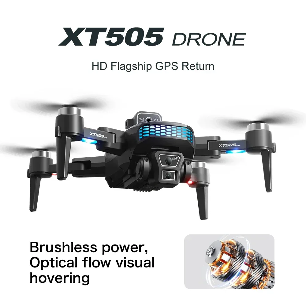 Drone XT505 HD Dual Camera GPS - Xt505 Rc Drone ulasan dan harga