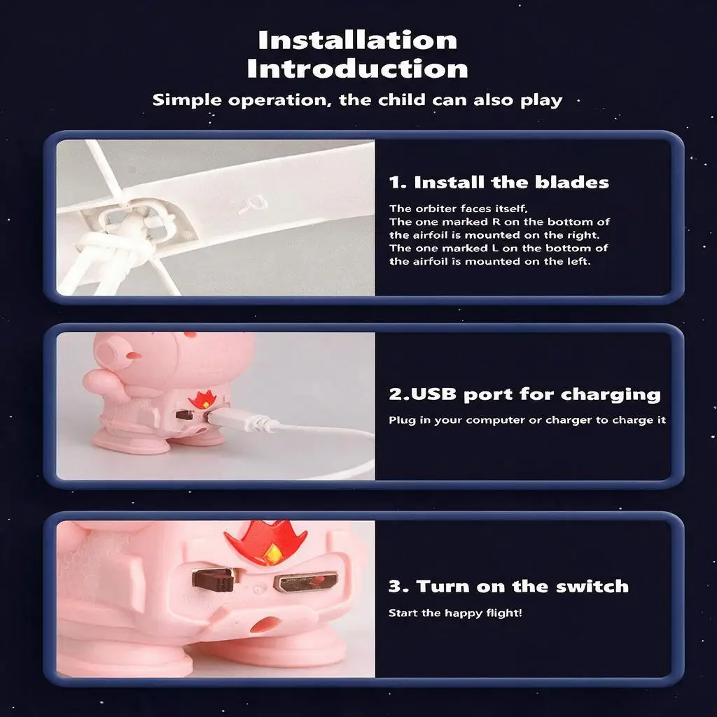 Creative Mini Astronaut Drone  - Drone Pro Rc Ufo ulasan dan harga