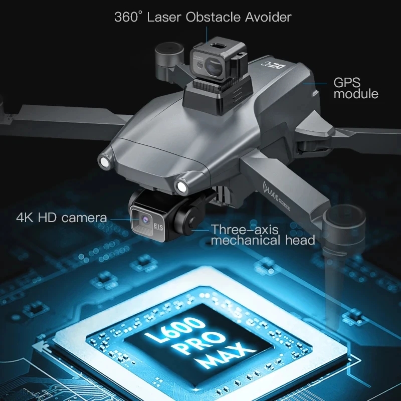 L600 PRO MAX GPS Drone Profess - Drone Rc Team City ulasan dan harga