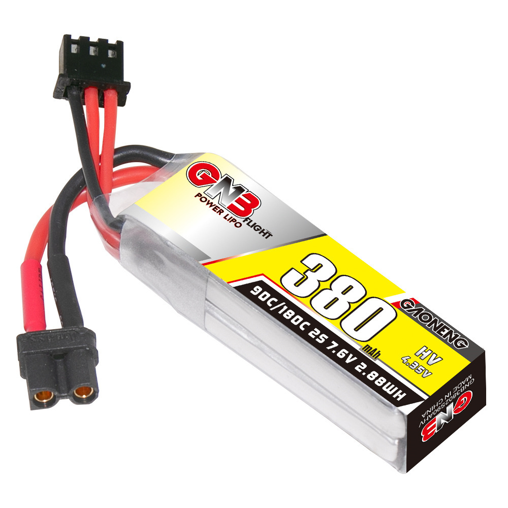 GNB 2S 7.6V 380mAh 90C/180C Li - Drone Rc Board ulasan dan harga