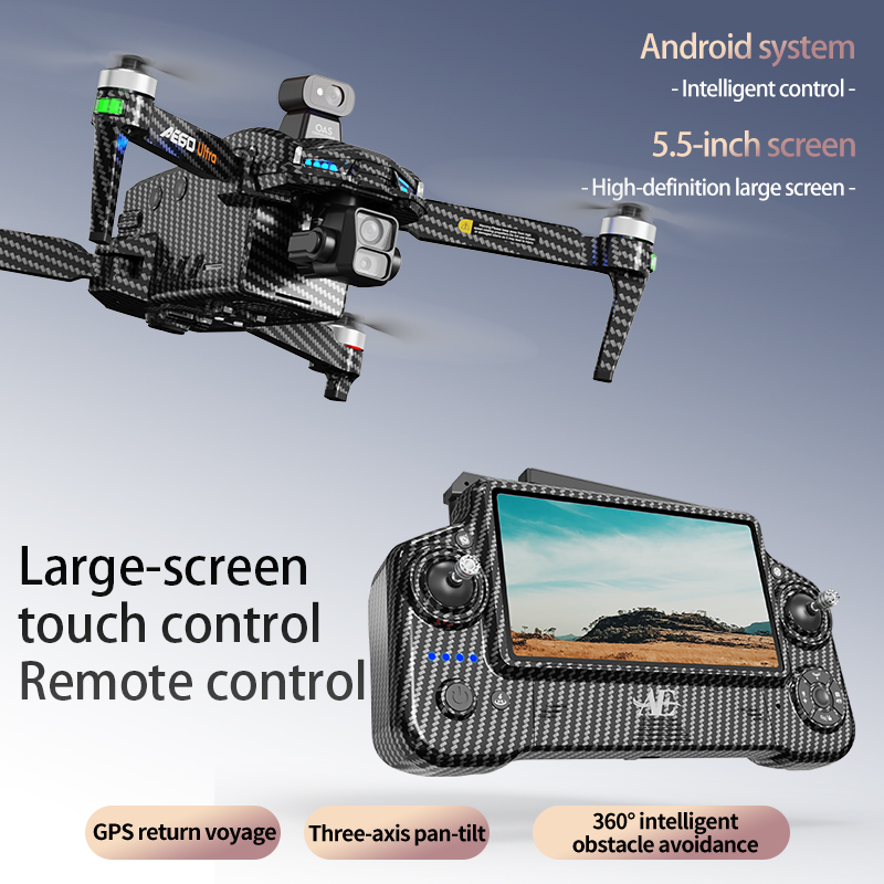 AE60 GPS Drone Professional 8K - Drone Kf Rc ulasan dan harga
