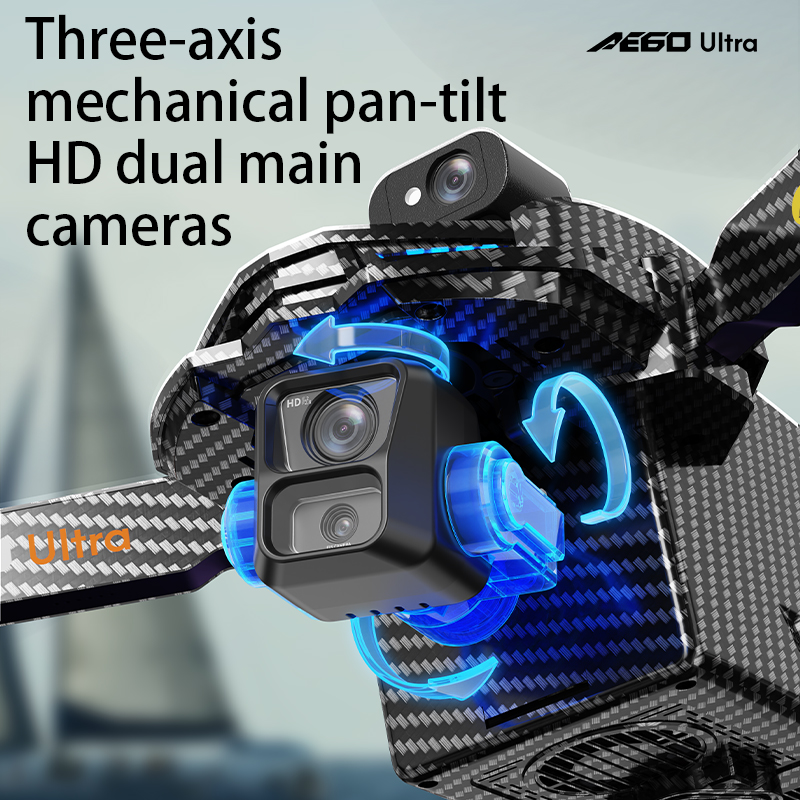 AE60 GPS Drone Professional 8K - Drone Kf Rc ulasan dan harga