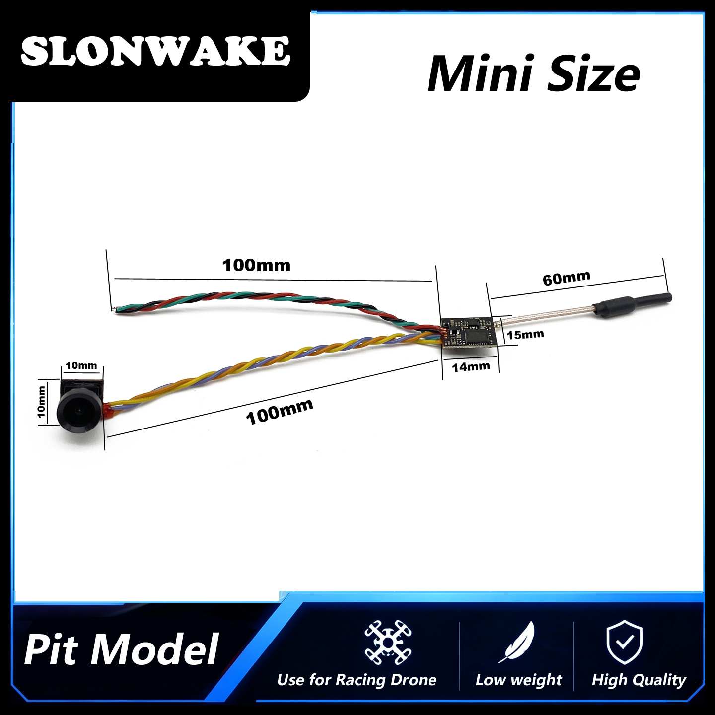 5.8G 48CH Dual Antennas FPV Go - Fpv Antenna Receiver ulasan dan harga