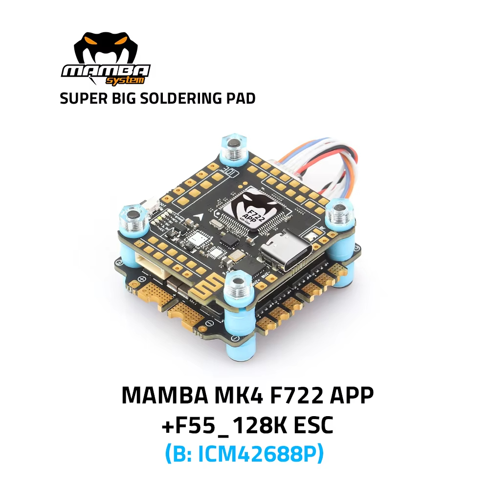 Diatone MAMBA F722 APP MK4 WIF - Betaflight Flight Controller ulasan dan harga