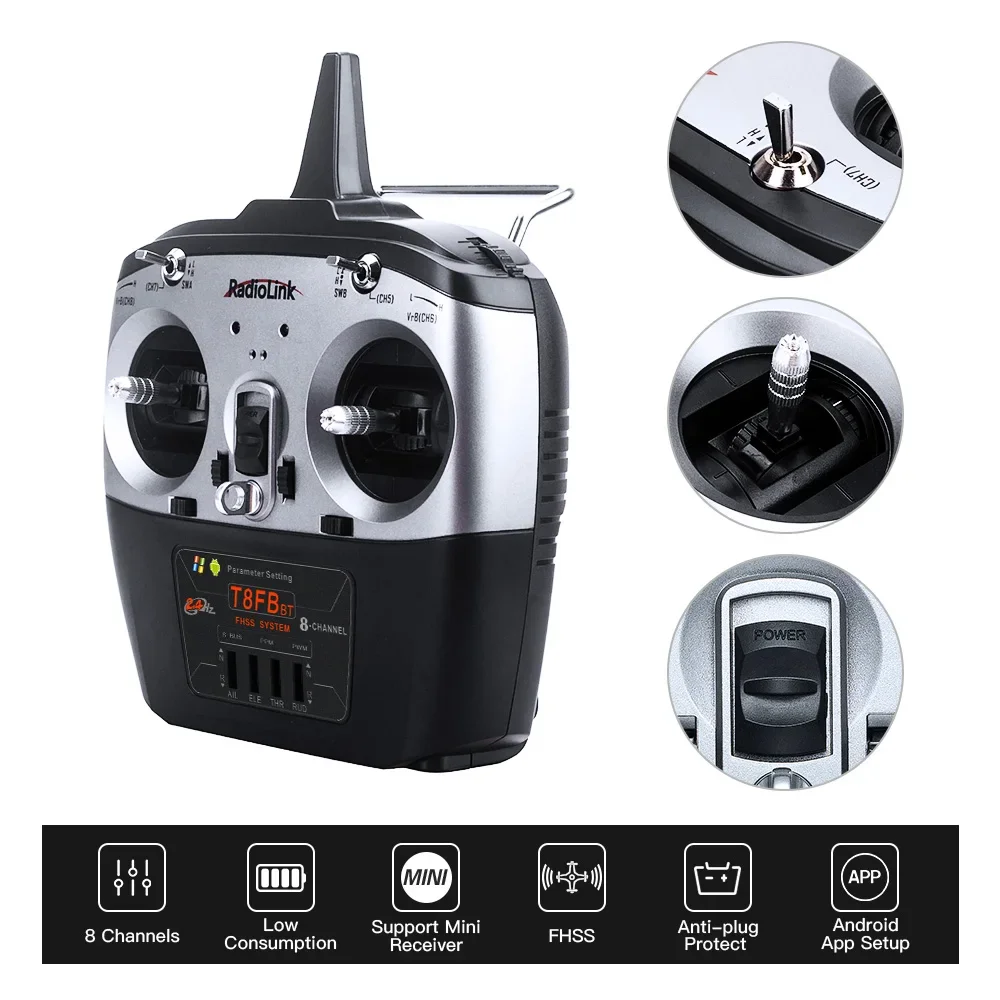 Radiolink T8FB RC Controller:  - Drone Rc Setup ulasan dan harga
