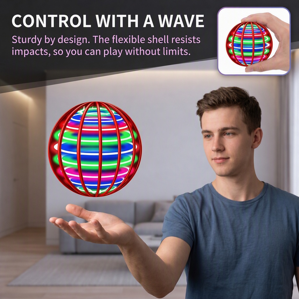 Magic Hand Control Flying Ball - Drone Pro Rc Ufo ulasan dan harga