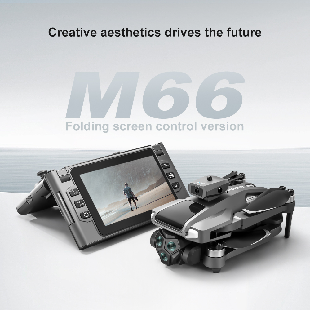 Foldable M66 RC Drone with 4.5 - Drone Kf Rc ulasan dan harga