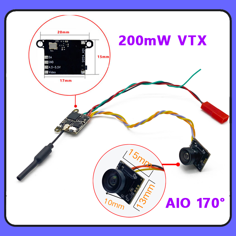 SLONWAKE 5.8G 1200TVL FPV Came - Rc Airplane Drone ulasan dan harga