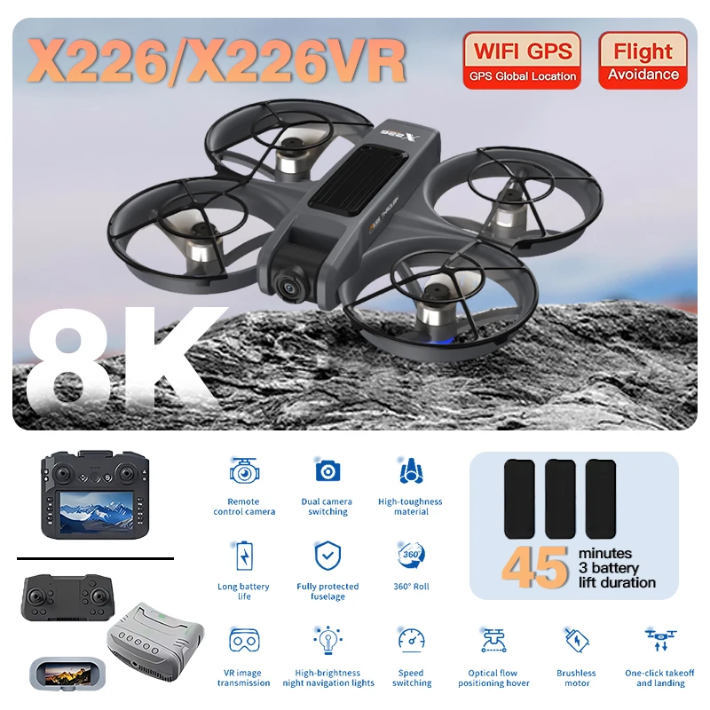 Original X226 X226VR RC Drone  - Drone Rc X226 ulasan dan harga