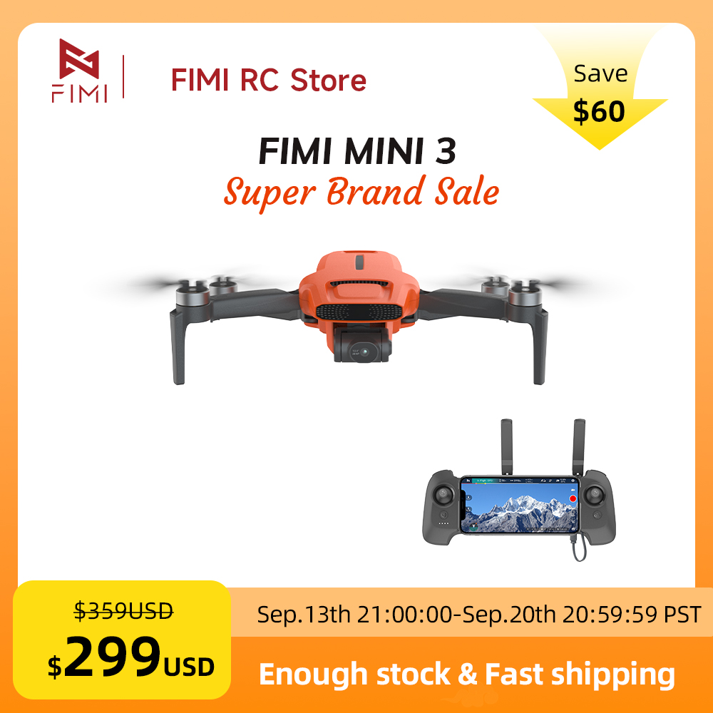 FIMI MINI 3 Camere Drone 4K 60 - Drone Rc Team City ulasan dan harga