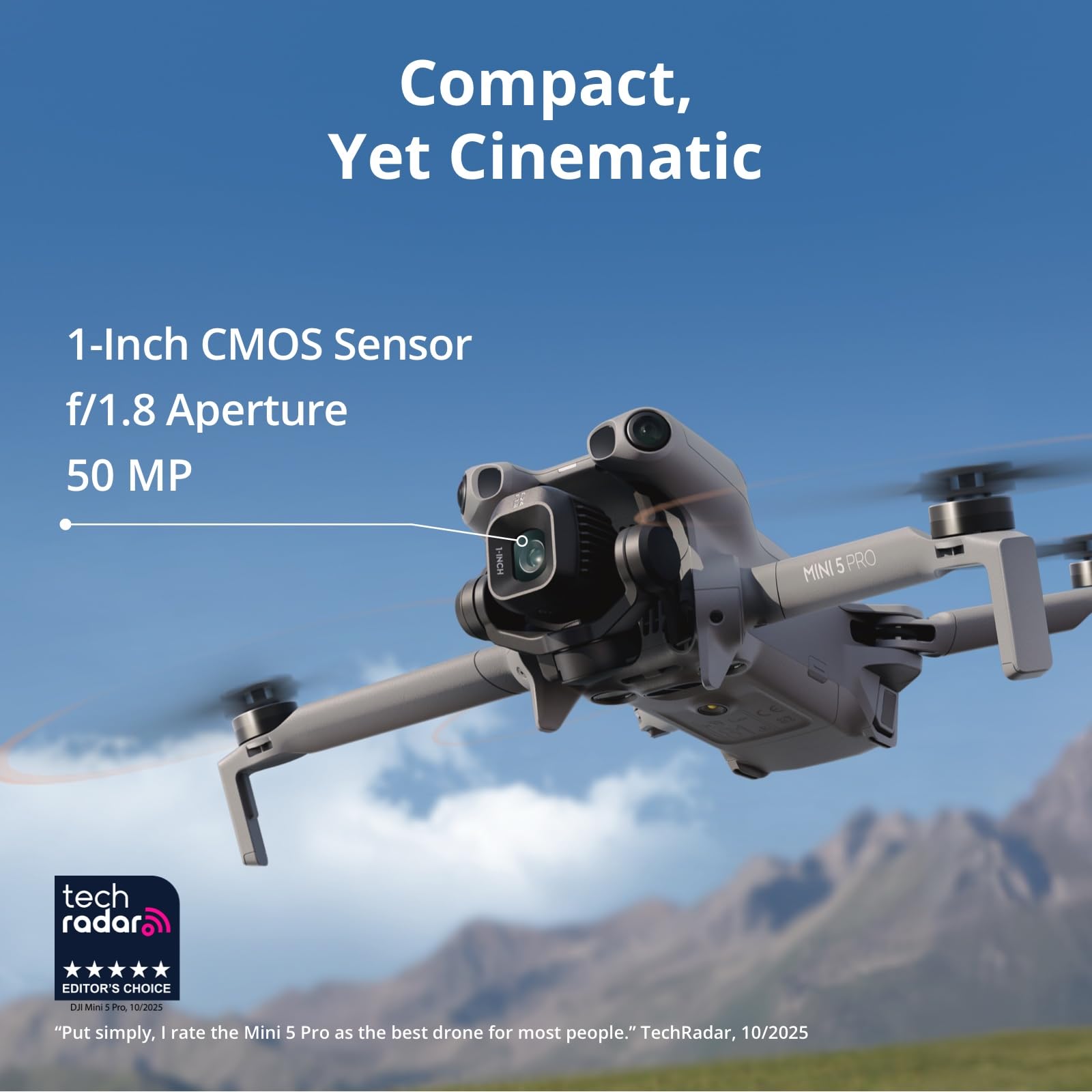 DJI Mini 5 Pro Fly More Combo  - Fpv Camera Cmos ulasan dan harga