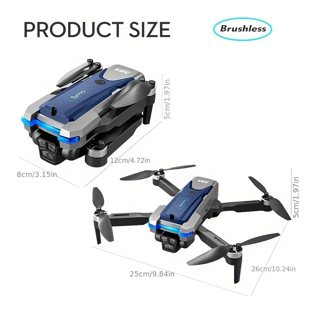 S8S GPS Drone 5G Wifi 8K HD Du - Drone Rc Team City ulasan dan harga
