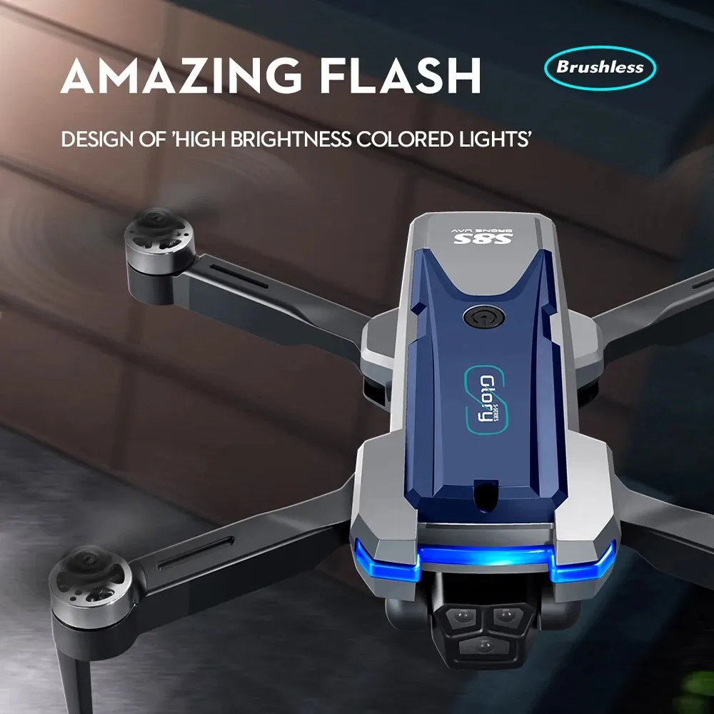 S8S GPS Drone 5G Wifi 8K HD Du - Drone Rc Team City ulasan dan harga